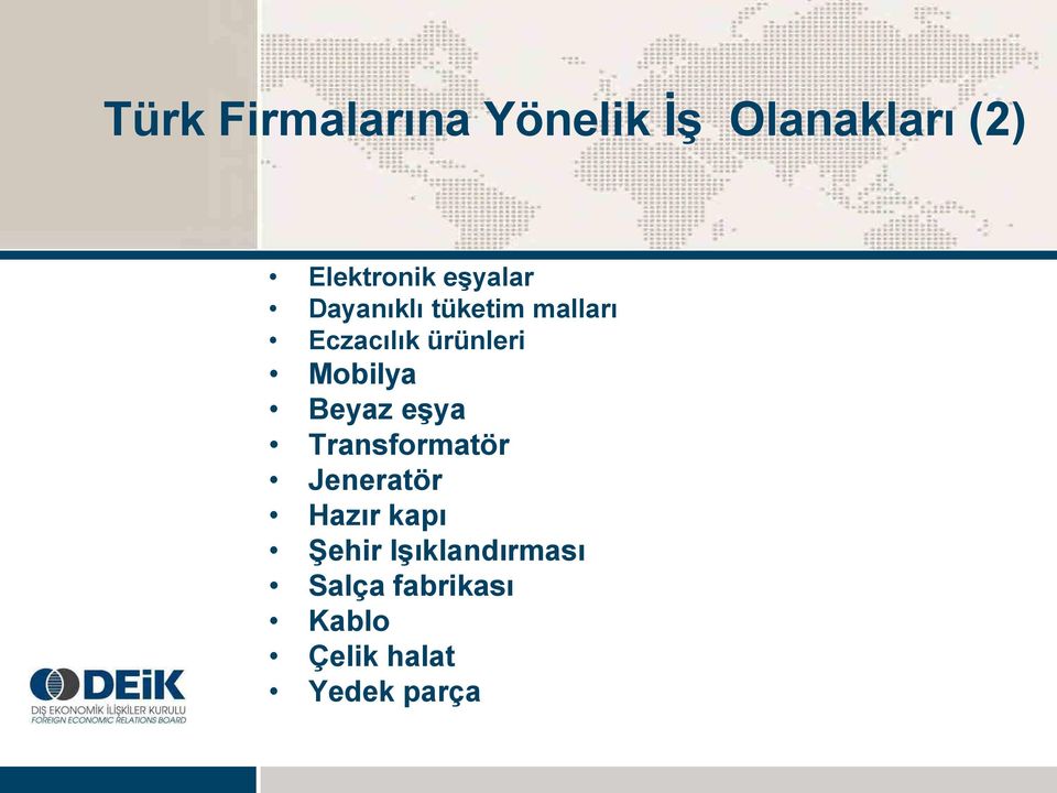 Mobilya Beyaz eşya Transformatör Jeneratör Hazır kapı