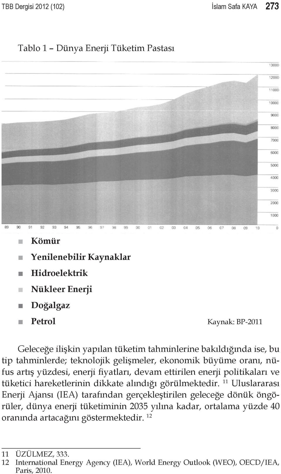 politikaları ve tüketici hareketlerinin dikkate alındığı görülmektedir.