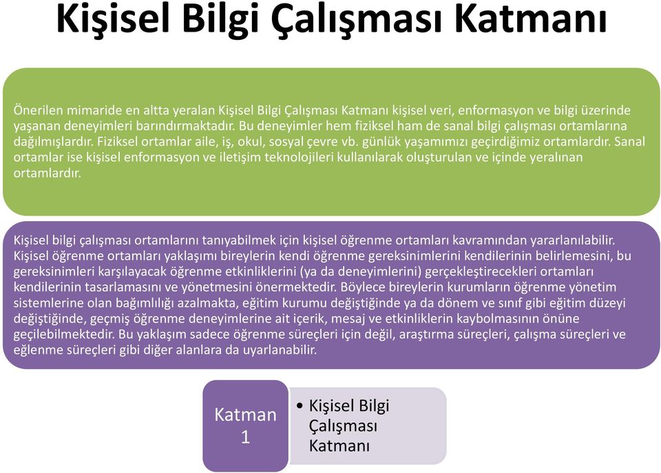 Sanal ortamlar ise kişisel enformasyon ve iletişim teknolojileri kullanılarak oluşturulan ve içinde yeralınan ortamlardır.