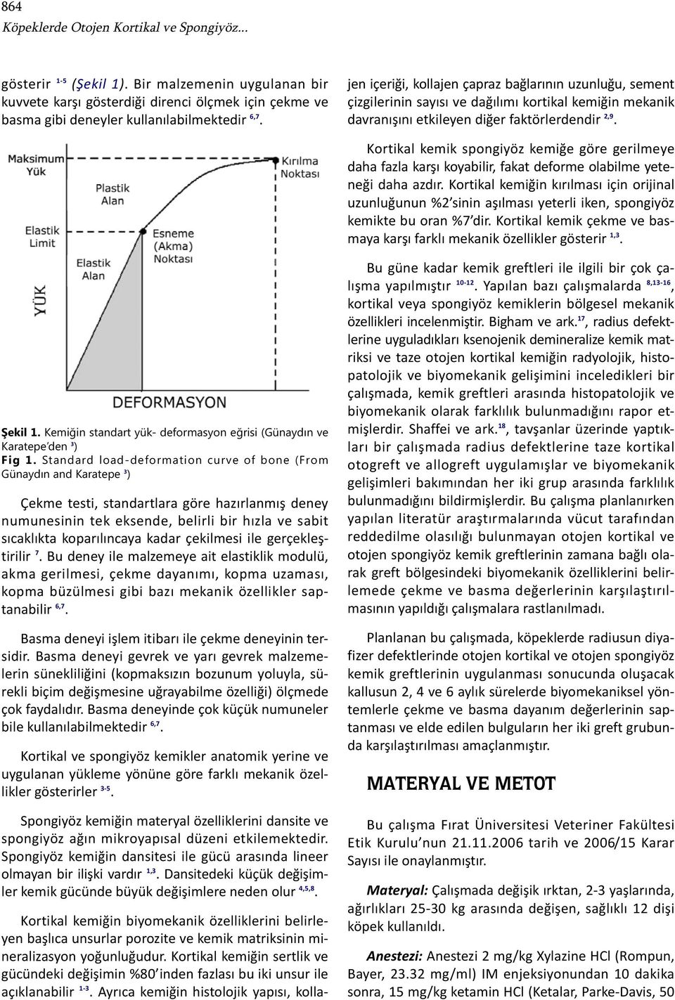 Kortikal kemiğin sertlik ve gücündeki değişimin %80 inden fazlası bu iki unsur ile açıklanabilir 1-3.