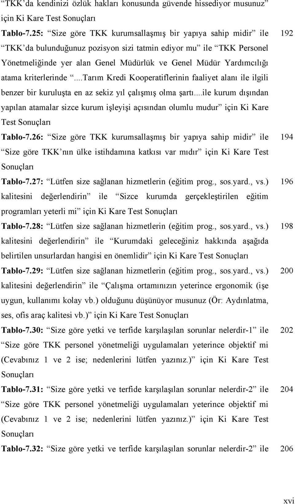 atama kriterlerinde...tarım Kredi Kooperatiflerinin faaliyet alanı ile ilgili benzer bir kuruluşta en az sekiz yıl çalışmış olma şartı.