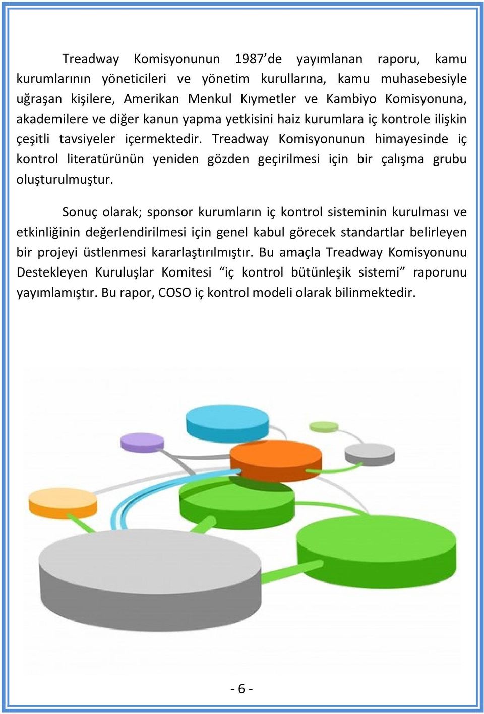 Treadway Komisyonunun himayesinde iç kontrol literatürünün yeniden gözden geçirilmesi için bir çalışma grubu oluşturulmuştur.