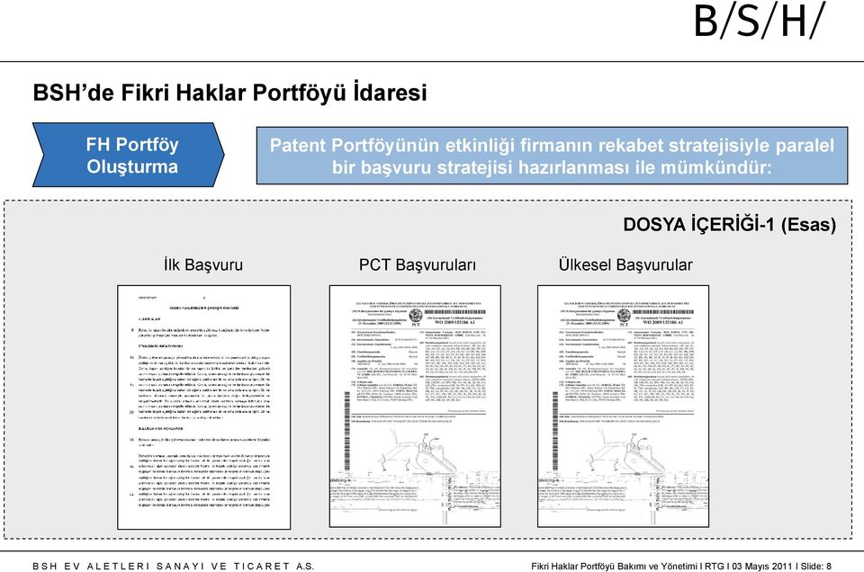 hazırlanması ile mümkündür: İlk Başvuru PCT Başvuruları DOSYA ĠÇERĠĞĠ-1 (Esas)