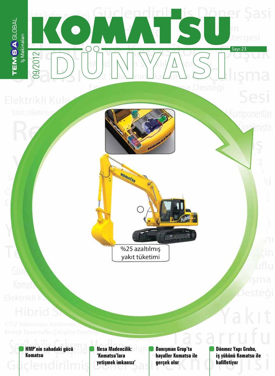 imkansız Danışman Grup ta hayaller Komatsu ile gerçek