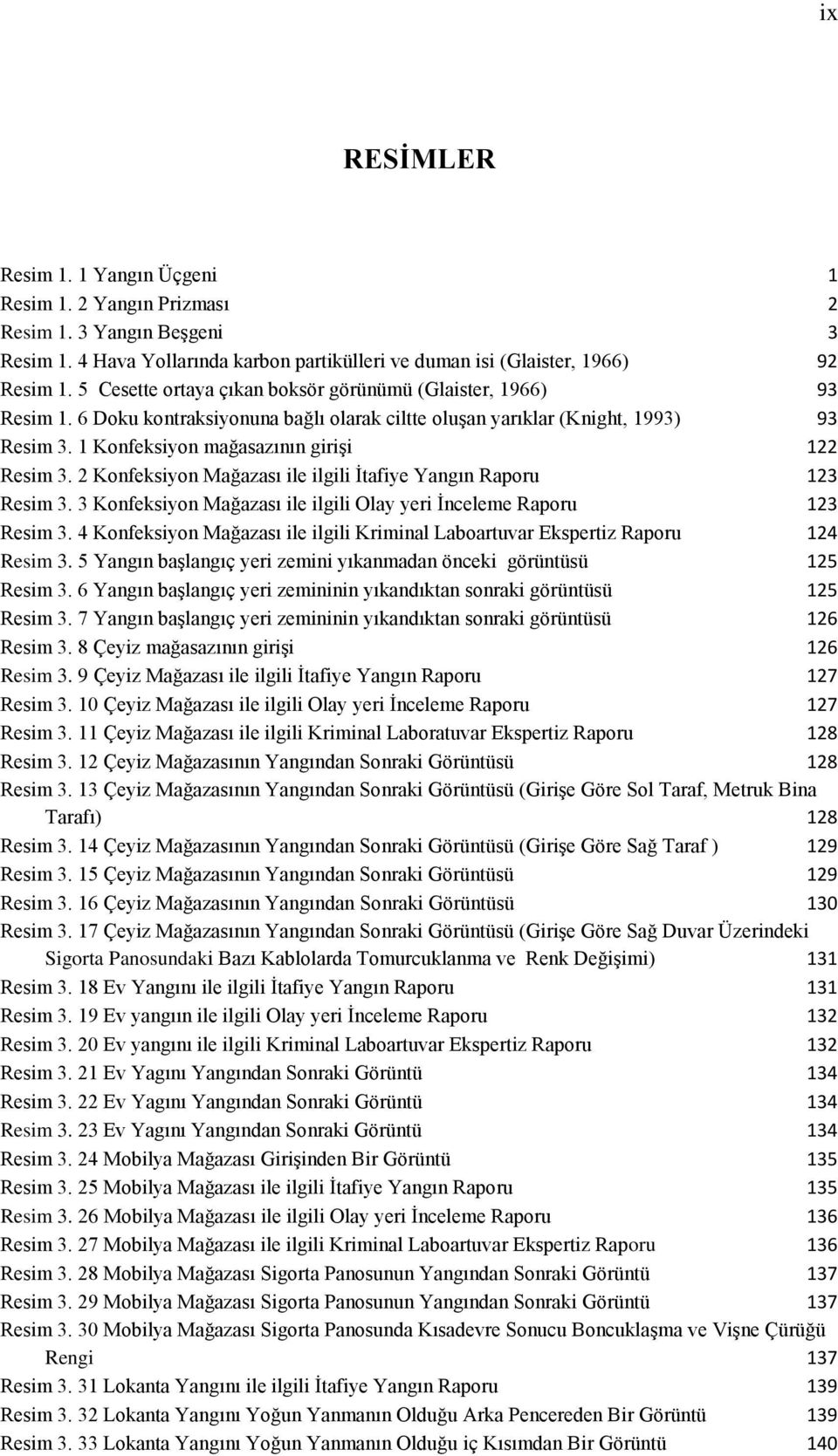 2 Konfeksiyon Mağazası ile ilgili Ġtafiye Yangın Raporu 123 Resim 3. 3 Konfeksiyon Mağazası ile ilgili Olay yeri Ġnceleme Raporu 123 Resim 3.