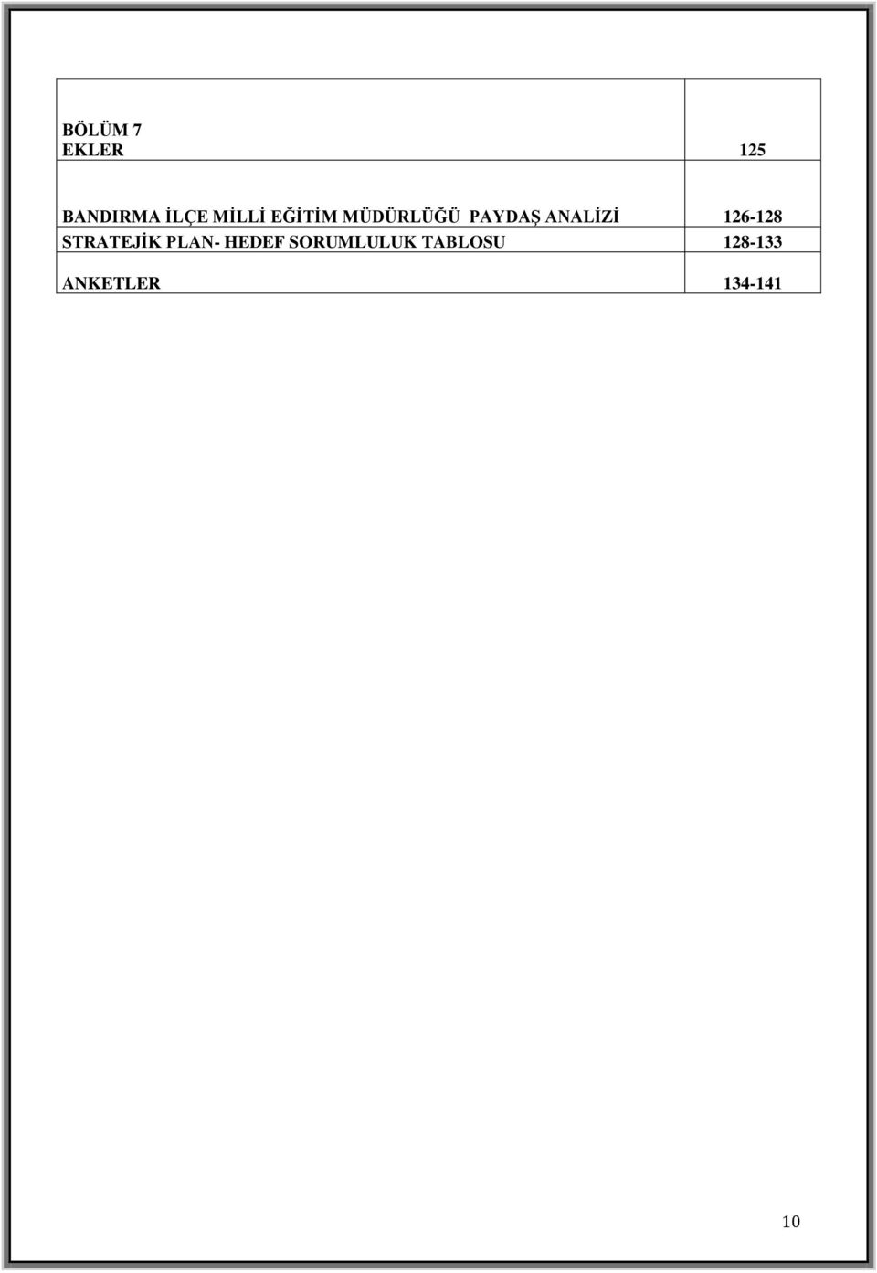ANALĠZĠ 126-128 STRATEJĠK PLAN-
