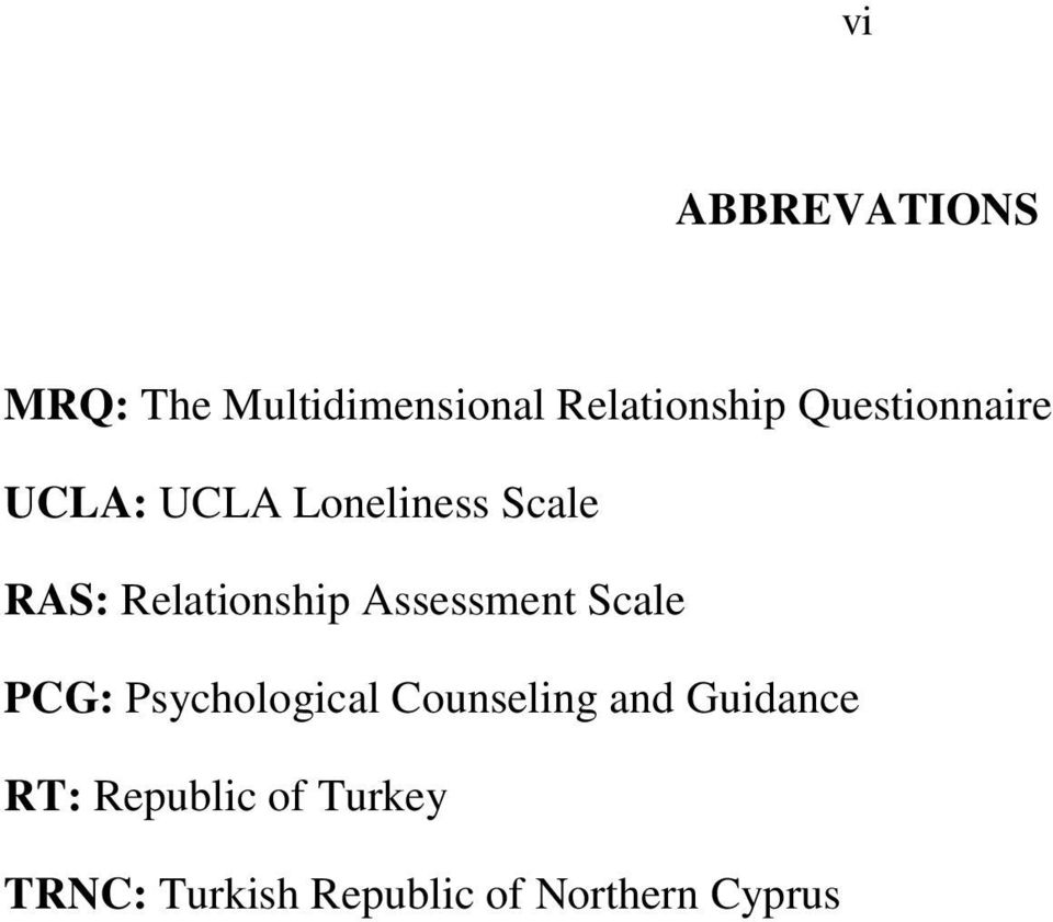 Assessment Scale PCG: Psychological Counseling and Guidance