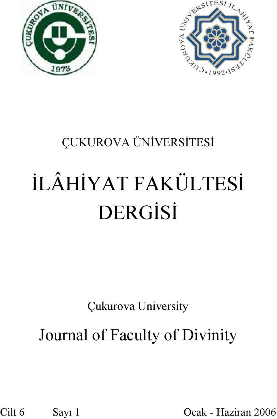 University Journal of Faculty of