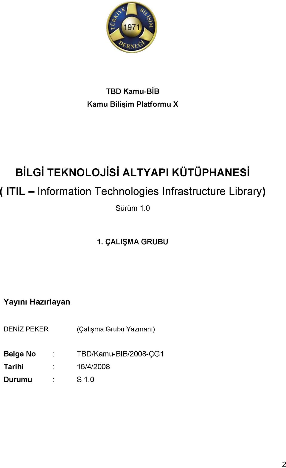 Sürüm 1.0 1.