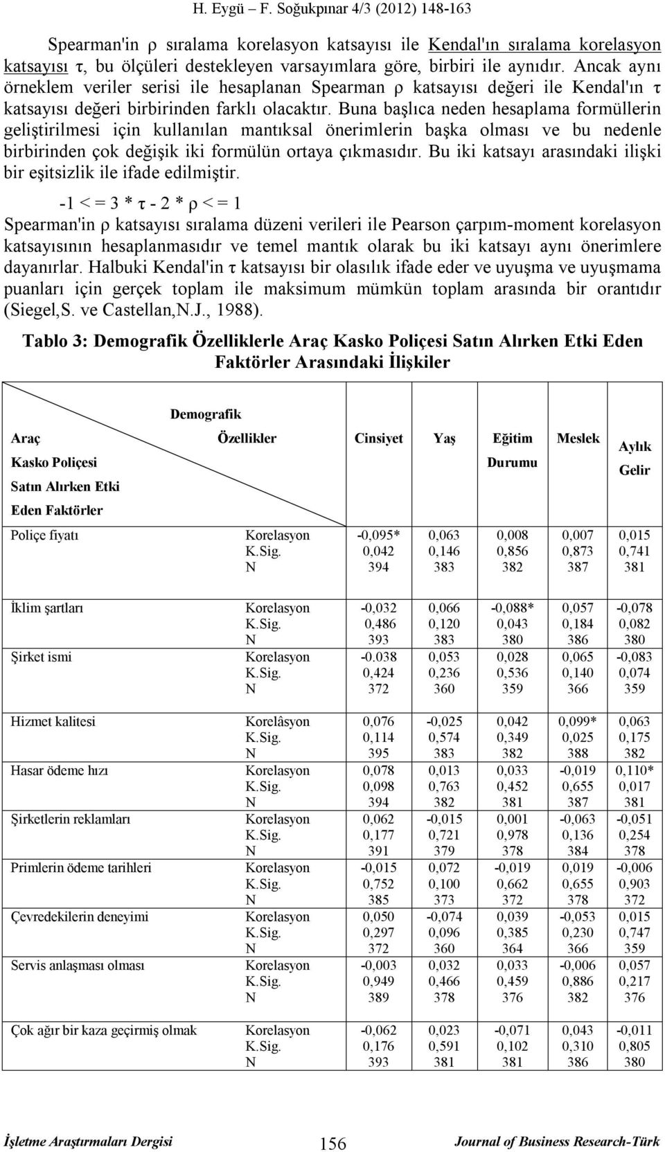 Buna başlıca neden hesaplama formüllerin geliştirilmesi için kullanılan mantıksal önerimlerin başka olması ve bu nedenle birbirinden çok değişik iki formülün ortaya çıkmasıdır.