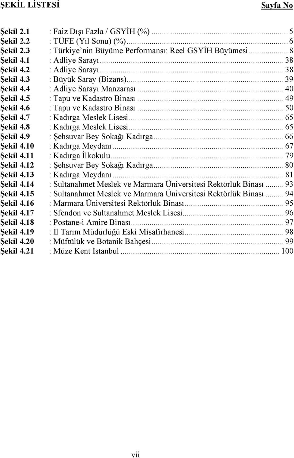 .. 50 Şekil 4.7 : Kadırga Meslek Lisesi... 65 Şekil 4.8 : Kadırga Meslek Lisesi... 65 Şekil 4.9 : Şehsuvar Bey Sokağı Kadırga... 66 Şekil 4.10 : Kadırga Meydanı... 67 Şekil 4.11 : Kadırga İlkokulu.