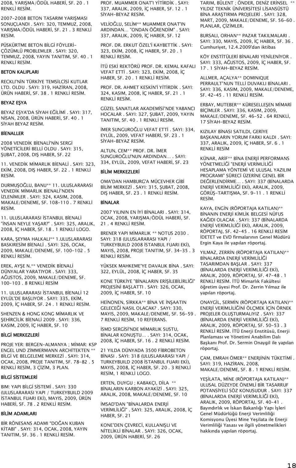 1 BEYAZ EŞYA BEYAZ EŞYA'DA SİYAH EĞİLİMİ. SAYI: 317, NİSAN, 2008, ÜRÜN HABERİ, SF. 40. 1 SİYAH BEYAZ BİENALLER 2008 VENEDİK BİENALİ'NİN SERGİ YÖNETİCİLERİ BELLİ OLDU.