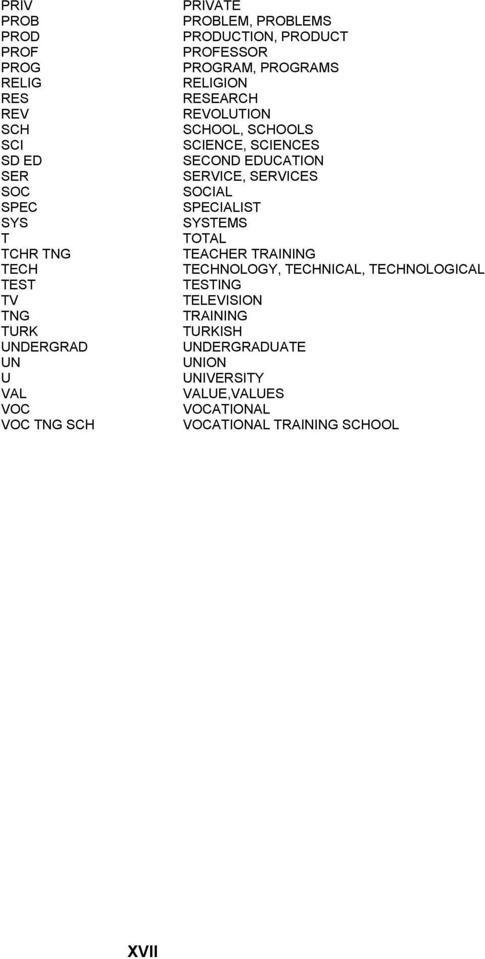 SCIENCE, SCIENCES SECOND EDUCATION SERVICE, SERVICES SOCIAL SPECIALIST SYSTEMS TOTAL TEACHER TRAINING TECHNOLOGY, TECHNICAL,