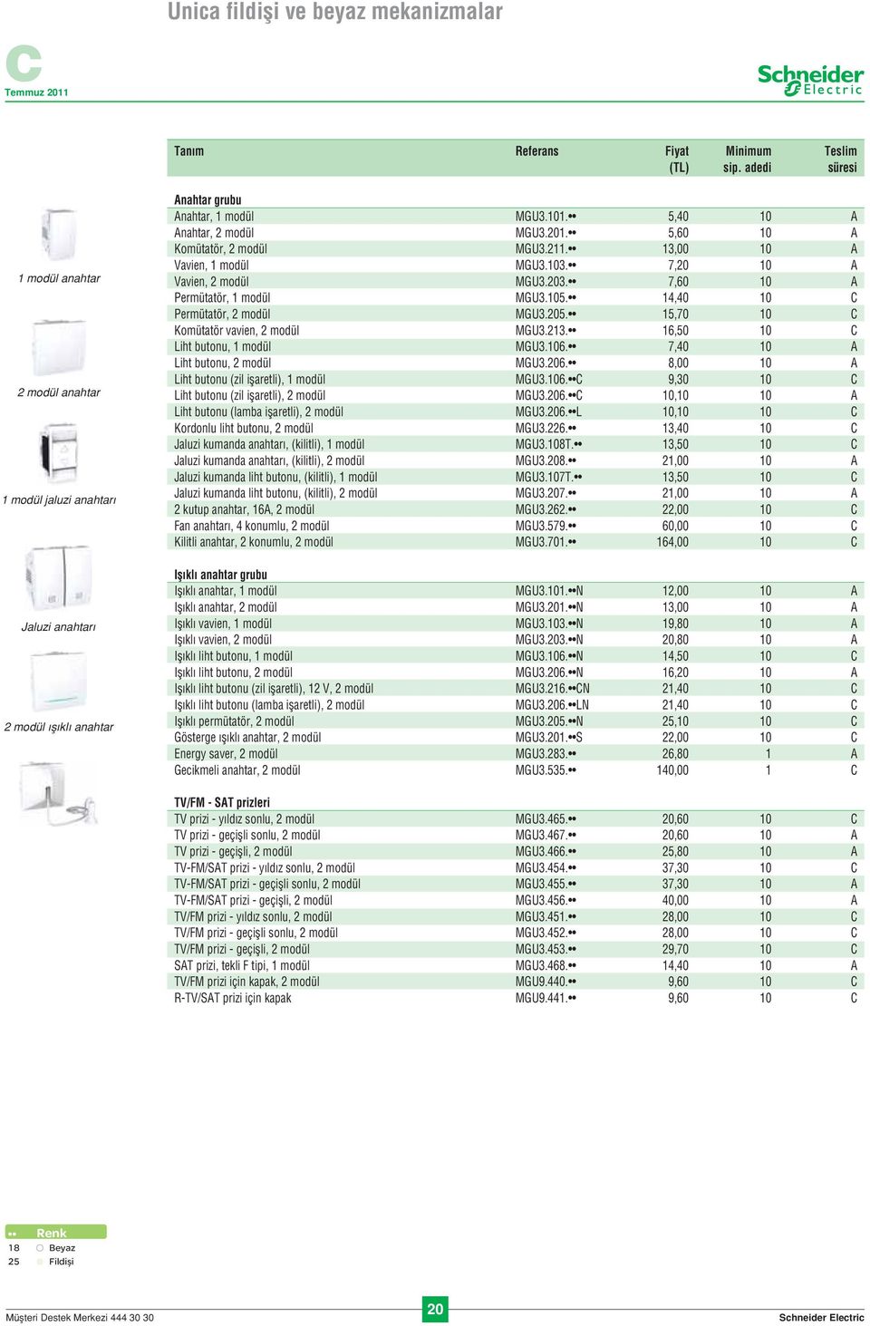 5,60 10 A Komütatör, 2 modül MGU3.211. 13,00 10 A Vavien, 1 modül MGU3.103. 7,20 10 A Vavien, 2 modül MGU3.203. 7,60 10 A Permütatör, 1 modül MGU3.105. 14,40 10 C Permütatör, 2 modül MGU3.205.