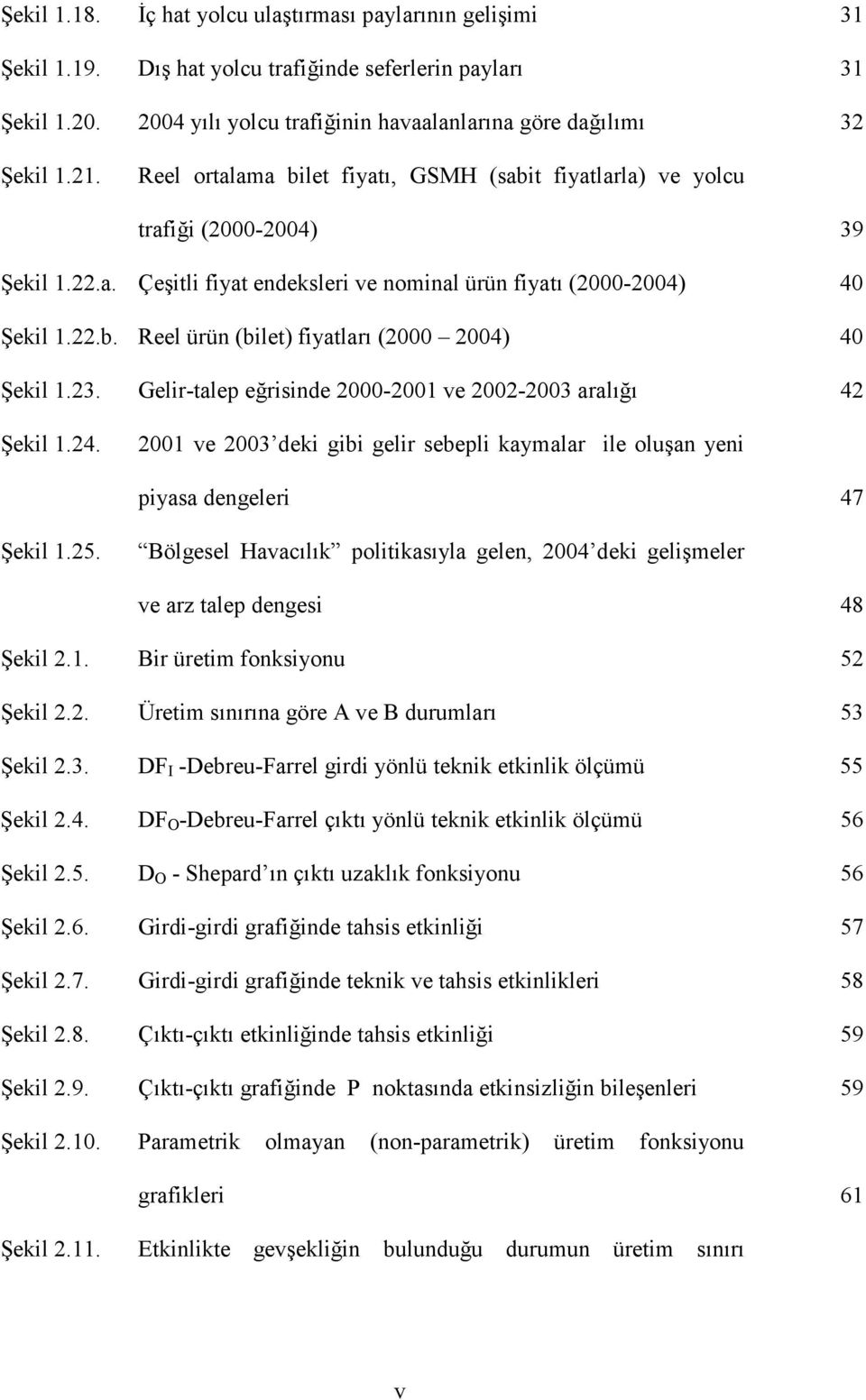 23. Gelir-talep eğrisinde 2000-2001 ve 2002-2003 aralığı 42 Şekil 1.24. 2001 ve 2003 deki gibi gelir sebepli kaymalar ile oluşan yeni piyasa dengeleri 47 Şekil 1.25.