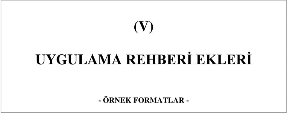 REHBERİ