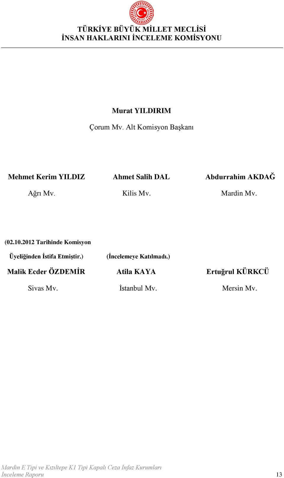 Mv. Kilis Mv. Mardin Mv. (02.10.