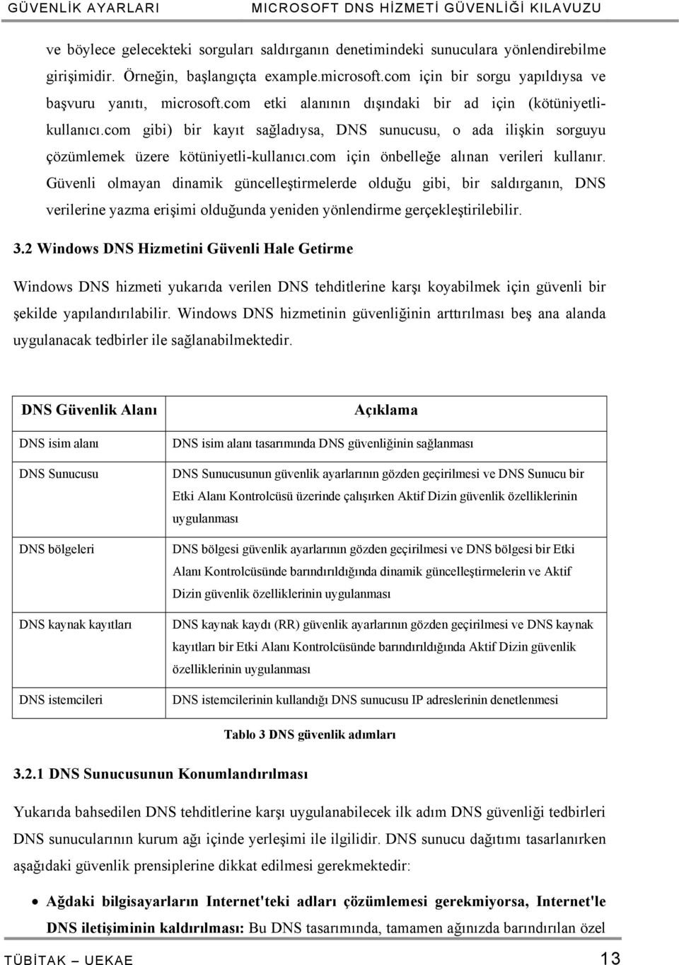 com gibi) bir kayıt sağladıysa, DNS sunucusu, o ada ilişkin sorguyu çözümlemek üzere kötüniyetli-kullanıcı.com için önbelleğe alınan verileri kullanır.