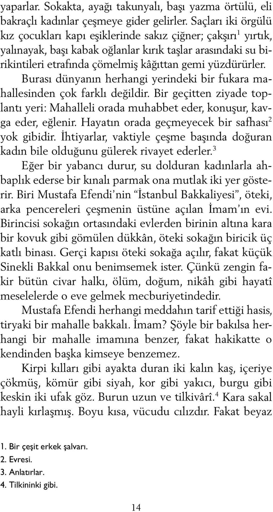 Burası dünyanın herhangi yerindeki bir fukara mahallesinden çok farklı değildir. Bir geçitten ziyade toplantı yeri: Mahalleli orada muhabbet eder, konuşur, kavga eder, eğlenir.