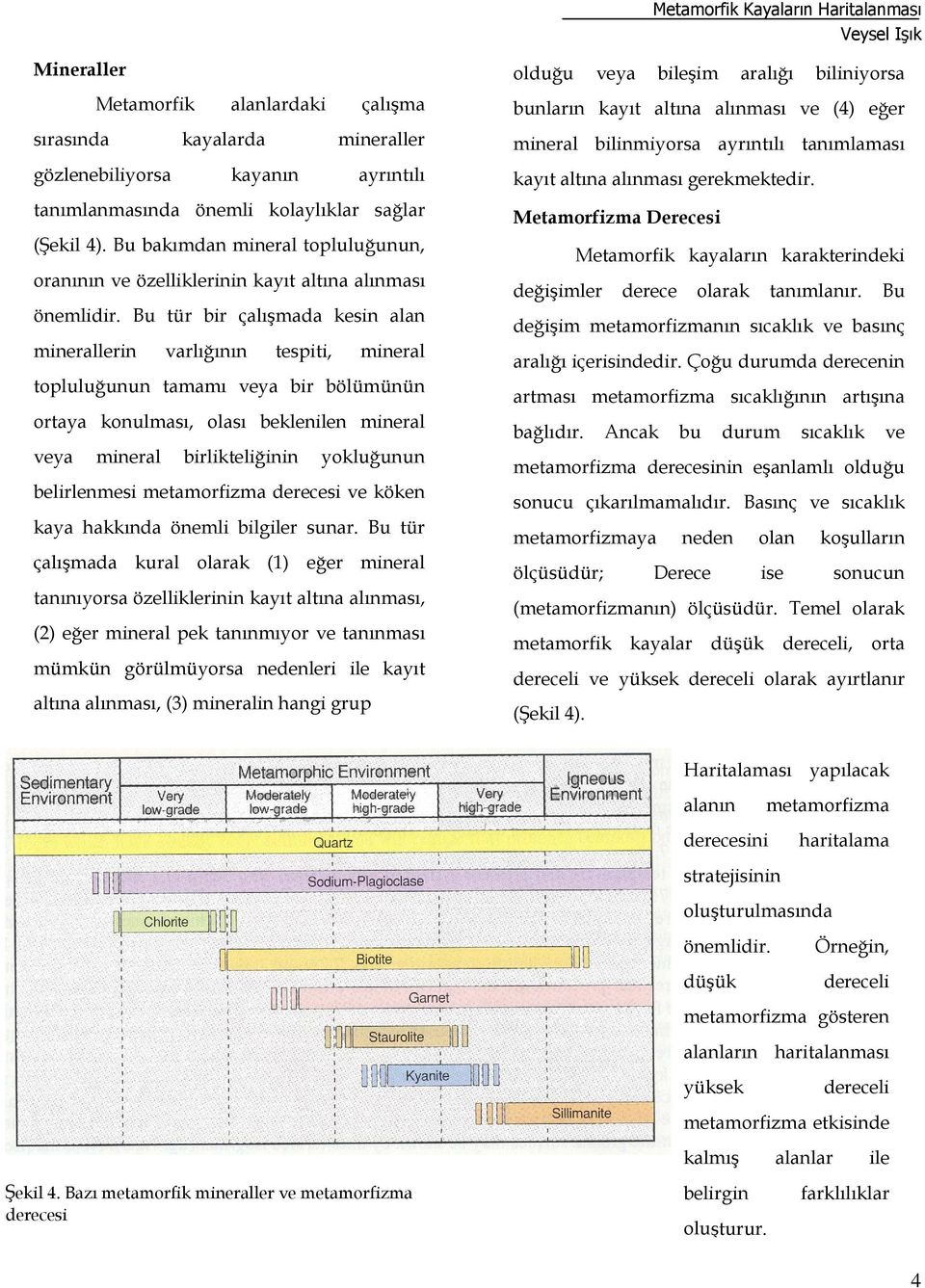 Bu tür bir çalışmada kesin alan minerallerin varlığının tespiti, mineral topluluğunun tamamı veya bir bölümünün ortaya konulması, olası beklenilen mineral veya mineral birlikteliğinin yokluğunun