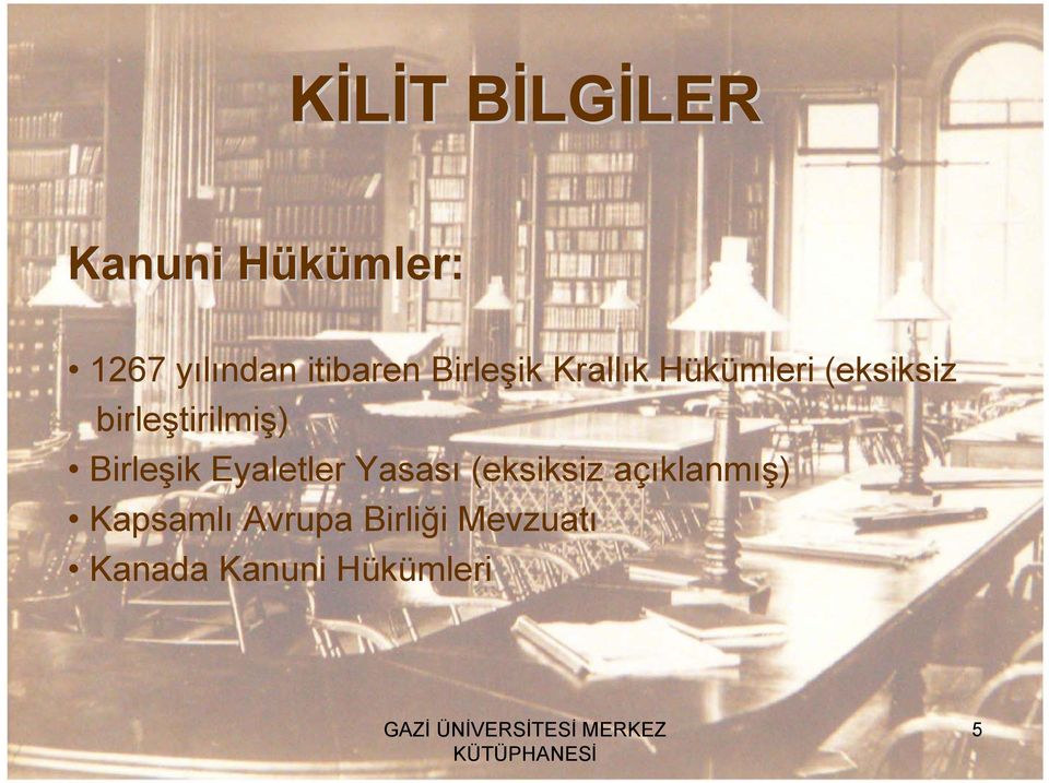 birleştirilmiş) Birleşik Eyaletler Yasası (eksiksiz