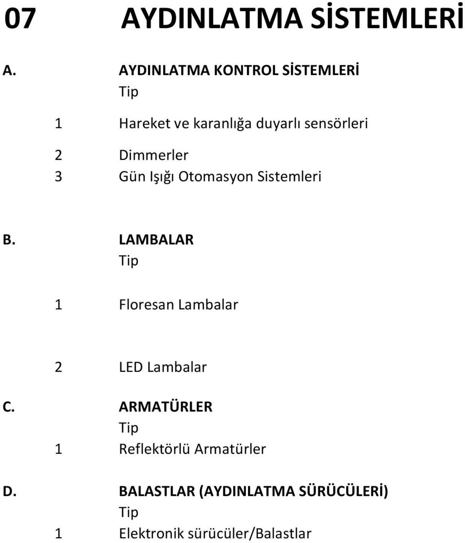 Dimmerler 3 Gün Işığı Otomasyon Sistemleri B.