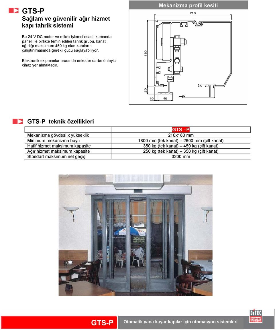 Elektronik ekipmanlar arasında enkoder darbe önleyici cihaz yer almaktadır.