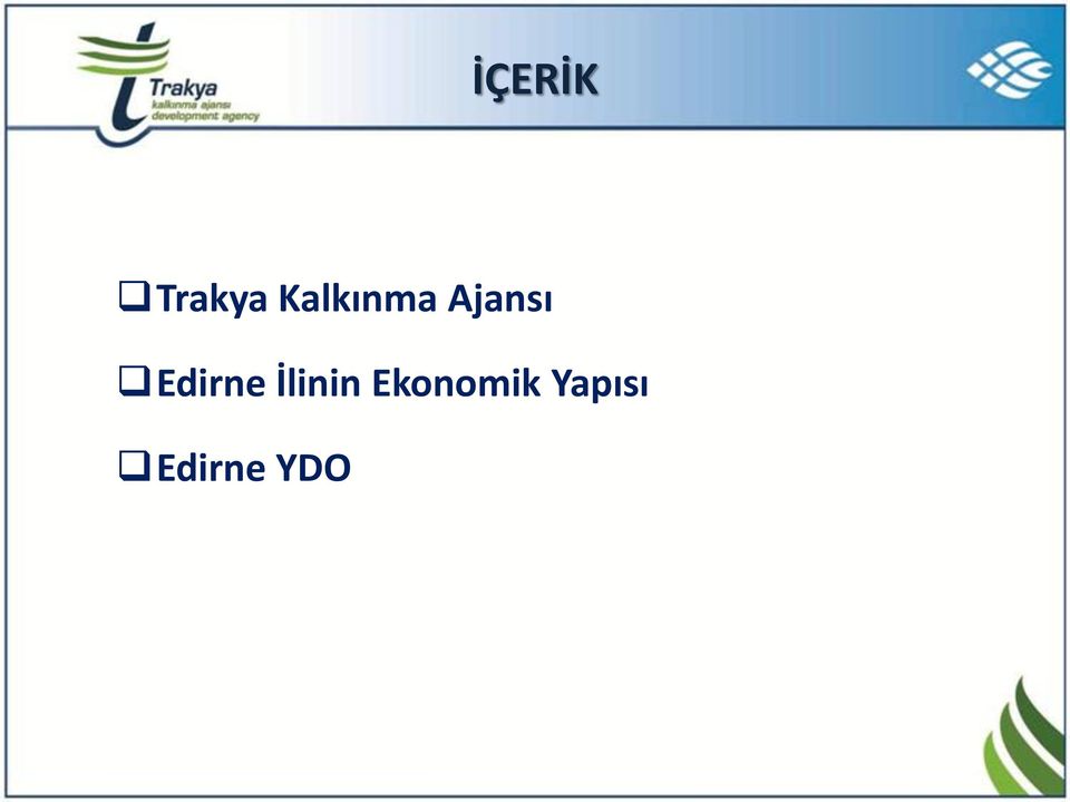 Edirne İlinin