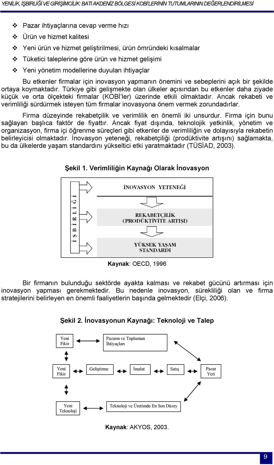 Türkiye gibi gelişmekte olan ülkeler açısından bu etkenler daha ziyade küçük ve orta ölçekteki firmalar (KOBİ ler) üzerinde etkili olmaktadır.