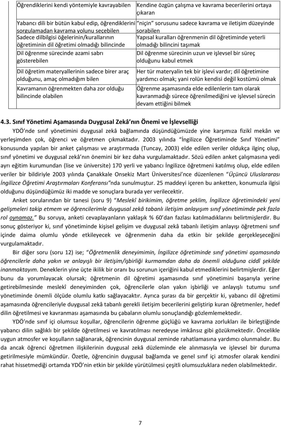 olmadığı bilincini taşımak olan Dil öğrenme sürecinde azami sabrı Dil öğrenme sürecinin uzun ve işlevsel bir süreç gösterebilen olduğunu kabul etmek Dil öğretim materyallerinin sadece birer araç