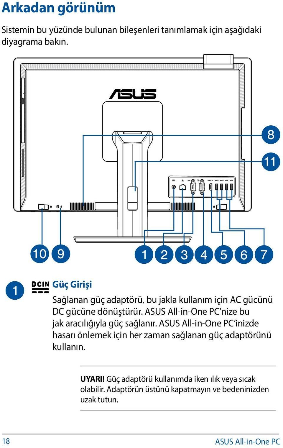 nize bu jak aracılığıyla güç sağlanır.