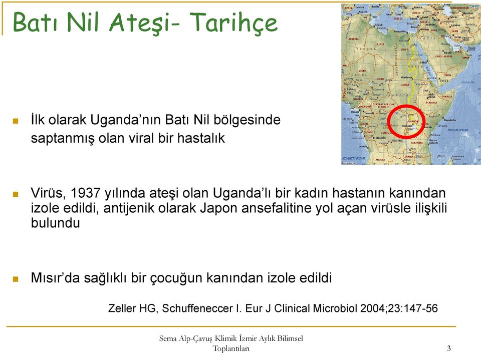 antijenik olarak Japon ansefalitine yol açan virüsle ilişkili bulundu Mısır da sağlıklı bir