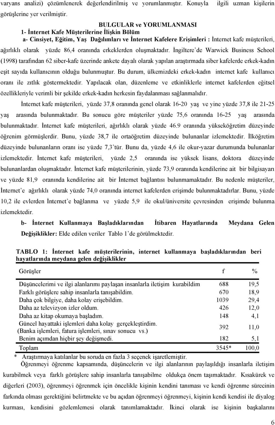 oranında erkeklerden oluşmaktadır.