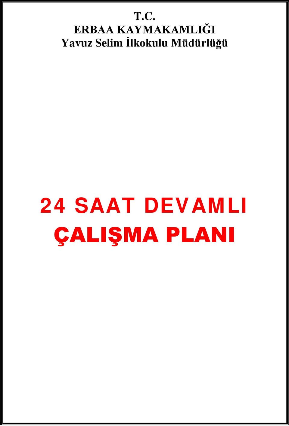 Selim İlkokulu