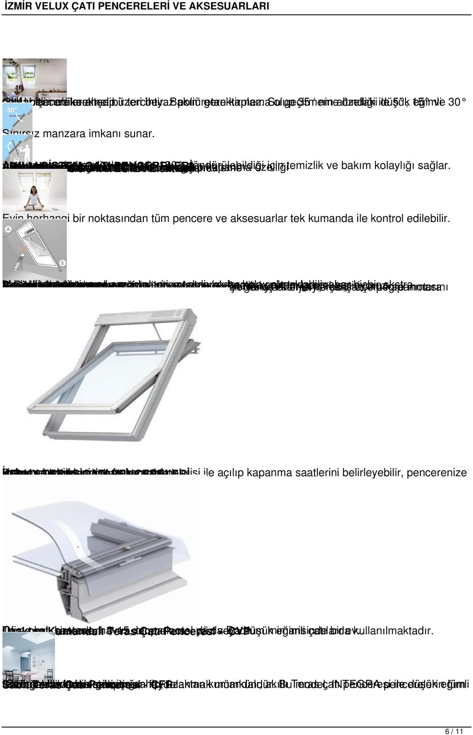 AKILLI SİSTEM ÇATI PENCERELERİ Gizli entegre motor Programlanabilir havalandırma seçenek açılıp kapanma özelliği Entegre yağmur sensörü Uzaktan kumanda üzerinde durum görüntüleme -Avantajlar Enerji