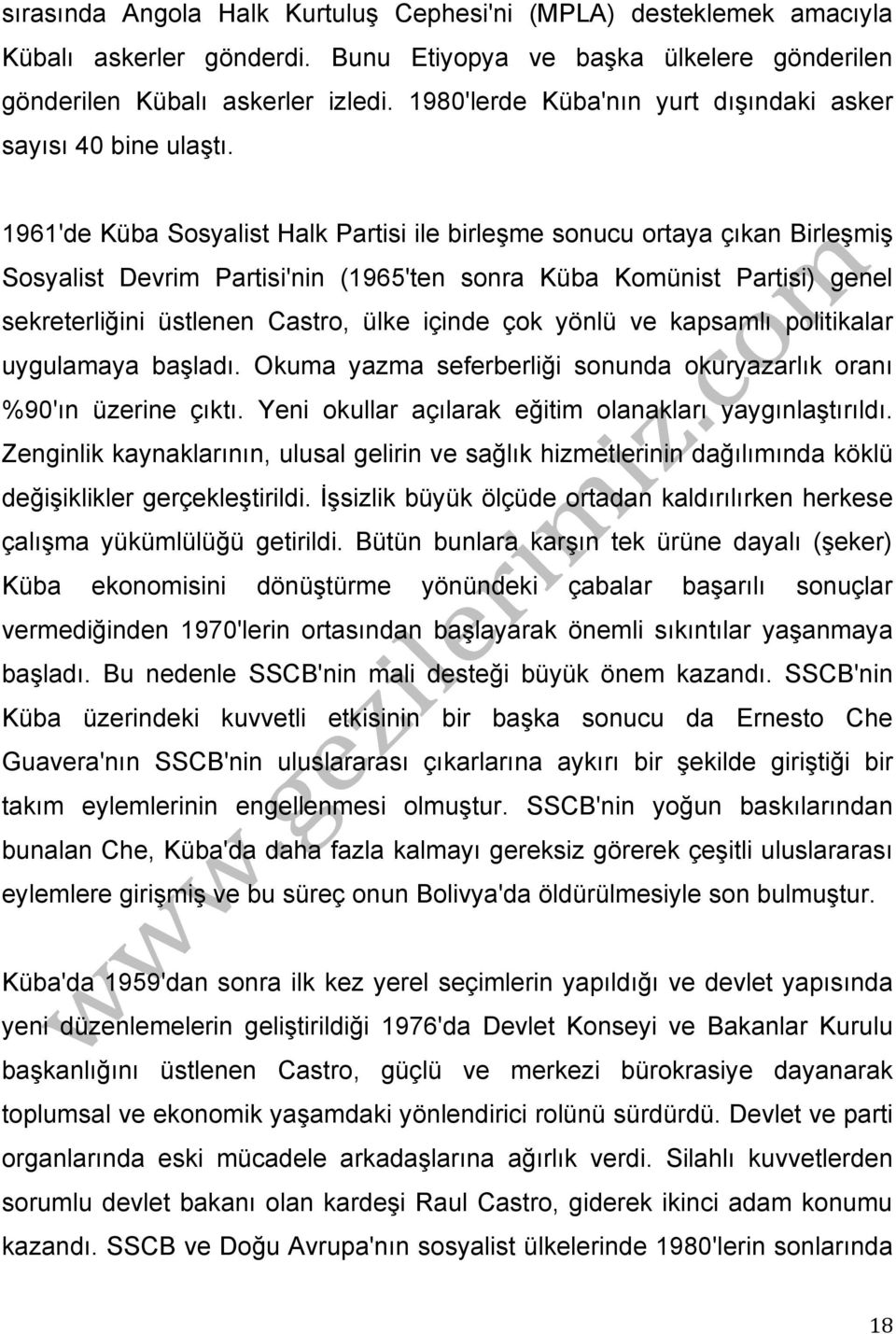 1961'de Küba Sosyalist Halk Partisi ile birleşme sonucu ortaya çıkan Birleşmiş Sosyalist Devrim Partisi'nin (1965'ten sonra Küba Komünist Partisi) genel sekreterliğini üstlenen Castro, ülke içinde