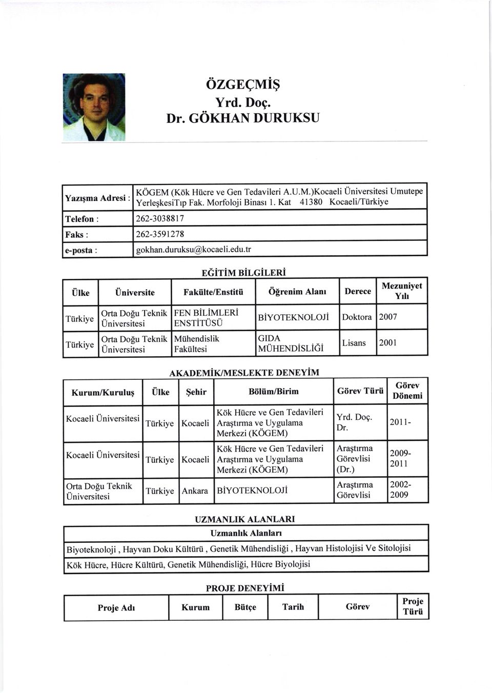 tr BGirinn Fakiilte/Enstitii tiniversite Utxe nilcilnni Tiirkiye Orta Dolu Teknik FEN BiLiMLERi ENSTiTUSU Ttirkiye Orta Do[u Teknik Miihendislik Fakiiltesi Mezuniyet Yrlr 6grenim Alanr Derece