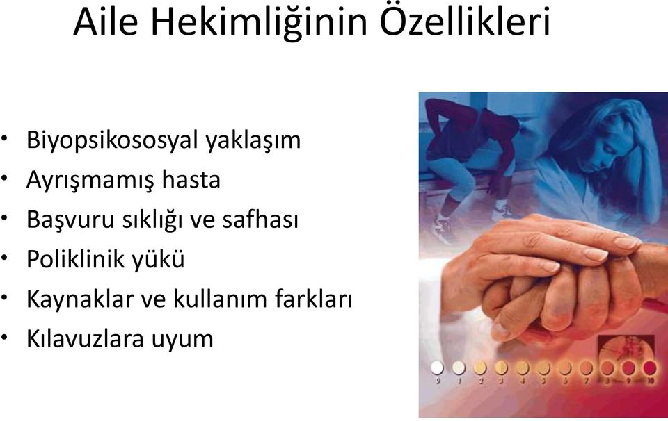 hasta Başvuru sıklığı ve safhası