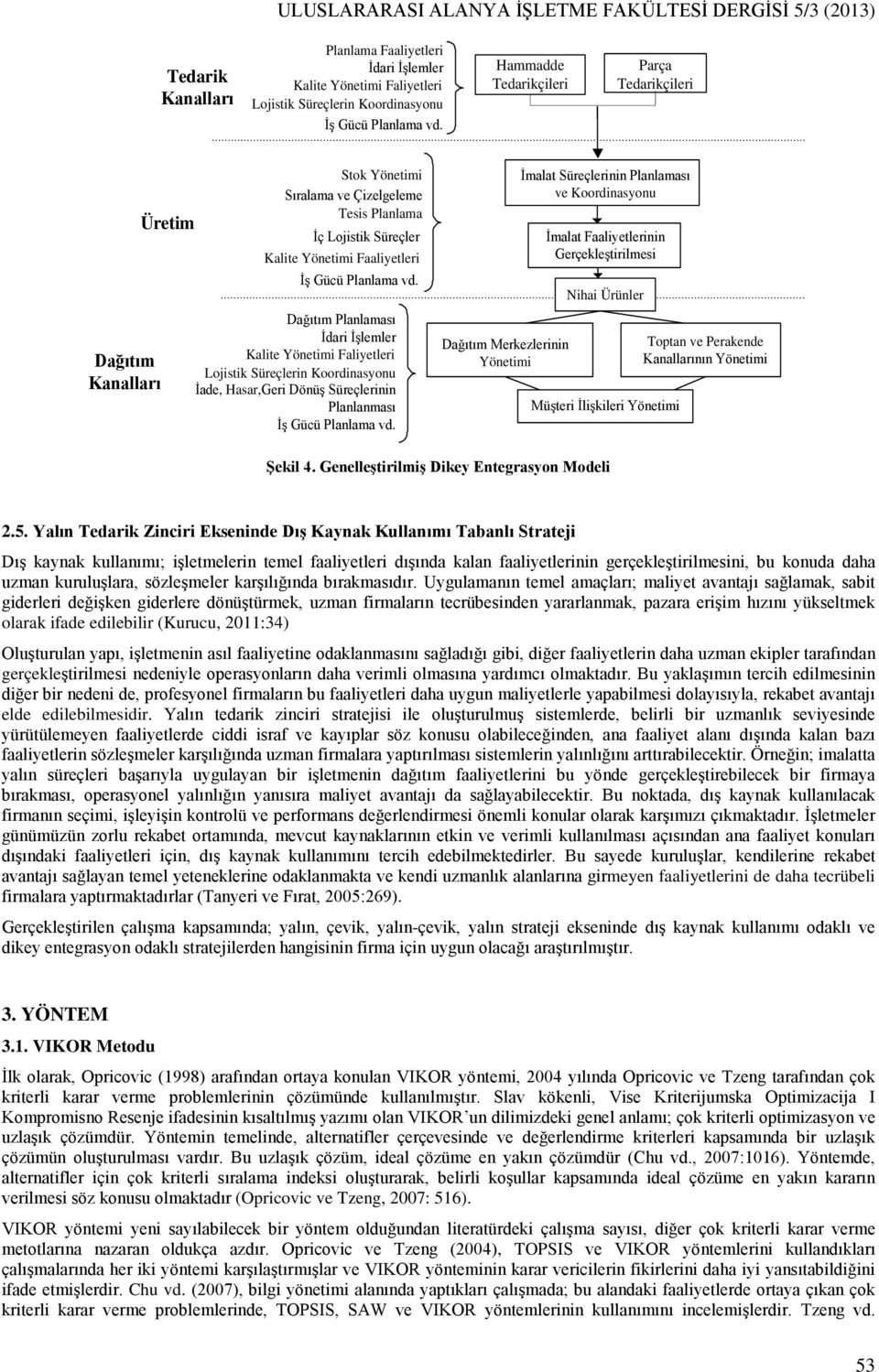 Planlaması İdari İşlemler Kalite Yönetimi Faliyetleri Lojistik Süreçlerin Koordinasyonu İade, Hasar,Geri Dönüş Süreçlerinin Planlanması İş Gücü Planlama vd Dağıtım Merkezlerinin Yönetimi İmalat