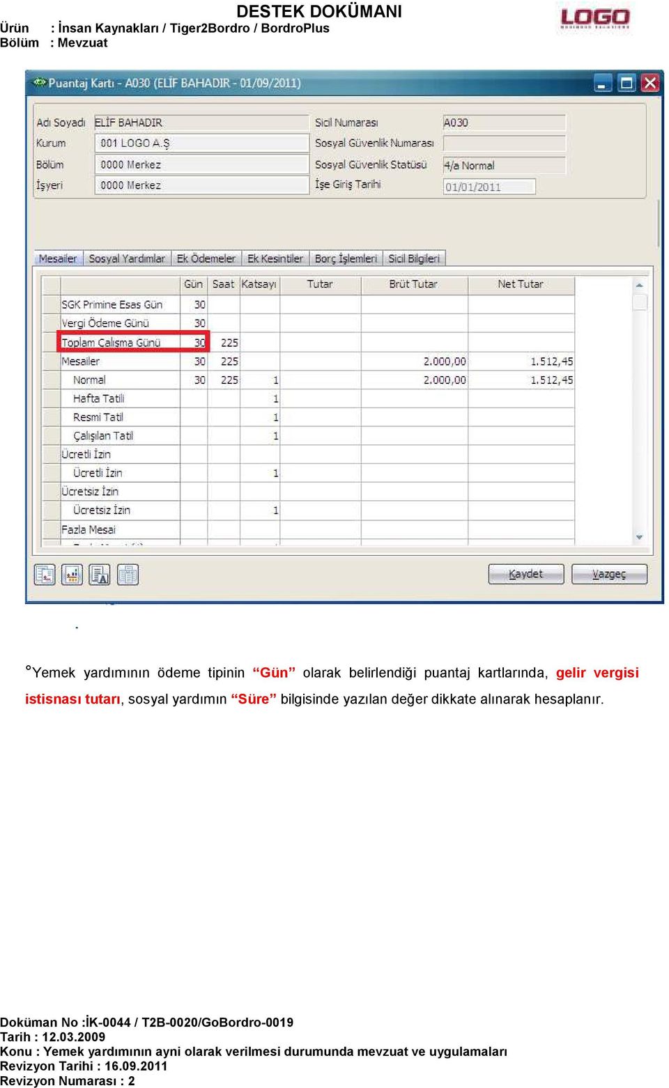 vergisi istisnası tutarı, sosyal yardımın