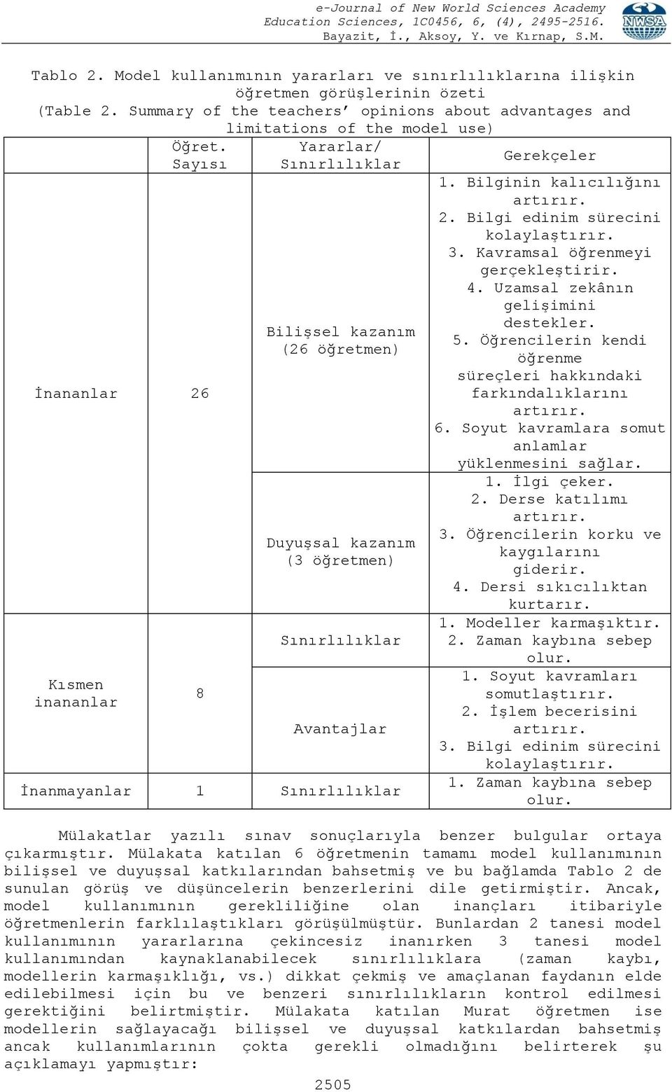 Bilginin kalıcılığını artırır. 2. Bilgi edinim sürecini kolaylaştırır. 3. Kavramsal öğrenmeyi gerçekleştirir. 4. Uzamsal zekânın gelişimini destekler. 5.