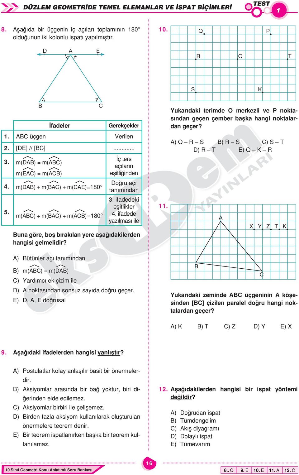 m() + m() + m()=80. m() + m() + m()=80 o ru ç tn m ndn. ifdedeki eflitlikler. ifdede z lms ile un göre, ofl rkıln ere fl dkilerden hngisi gelmelidir?