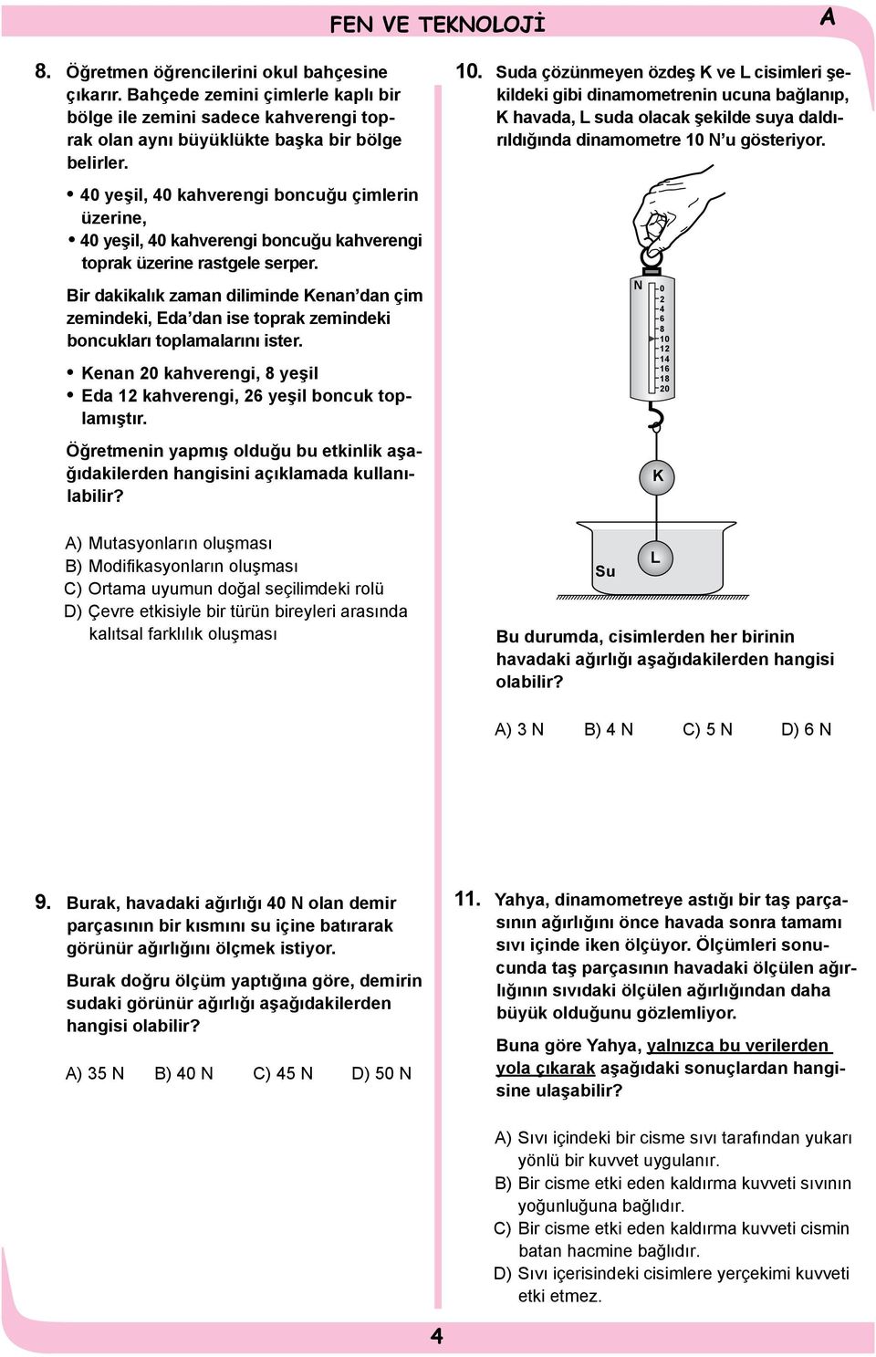 40 yeşil, 40 kahverengi boncuğu çimlerin üzerine, 40 yeşil, 40 kahverengi boncuğu kahverengi toprak üzerine rastgele serper.