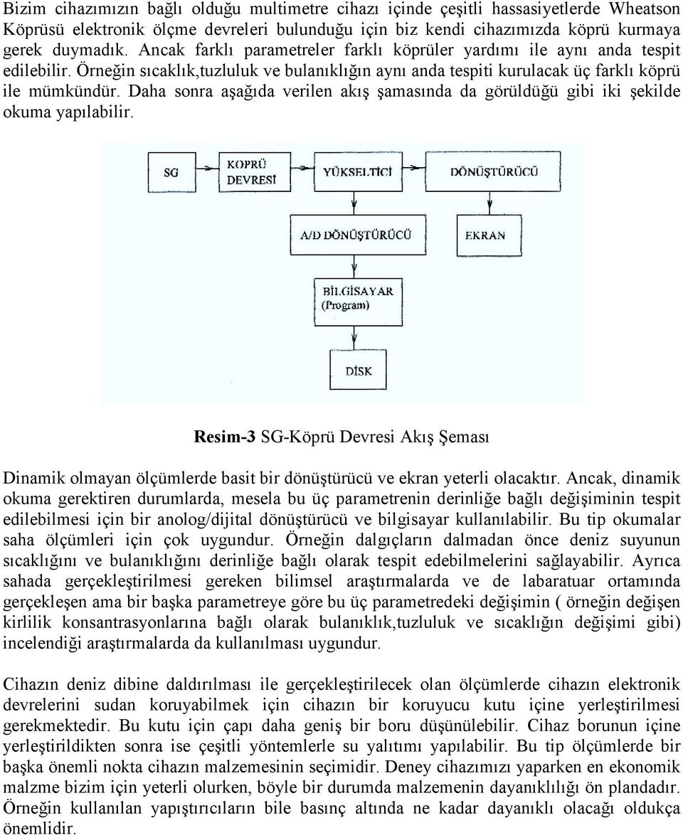 Daha sonra aşağıda verilen akış şamasında da görüldüğü gibi iki şekilde okuma yapılabilir.