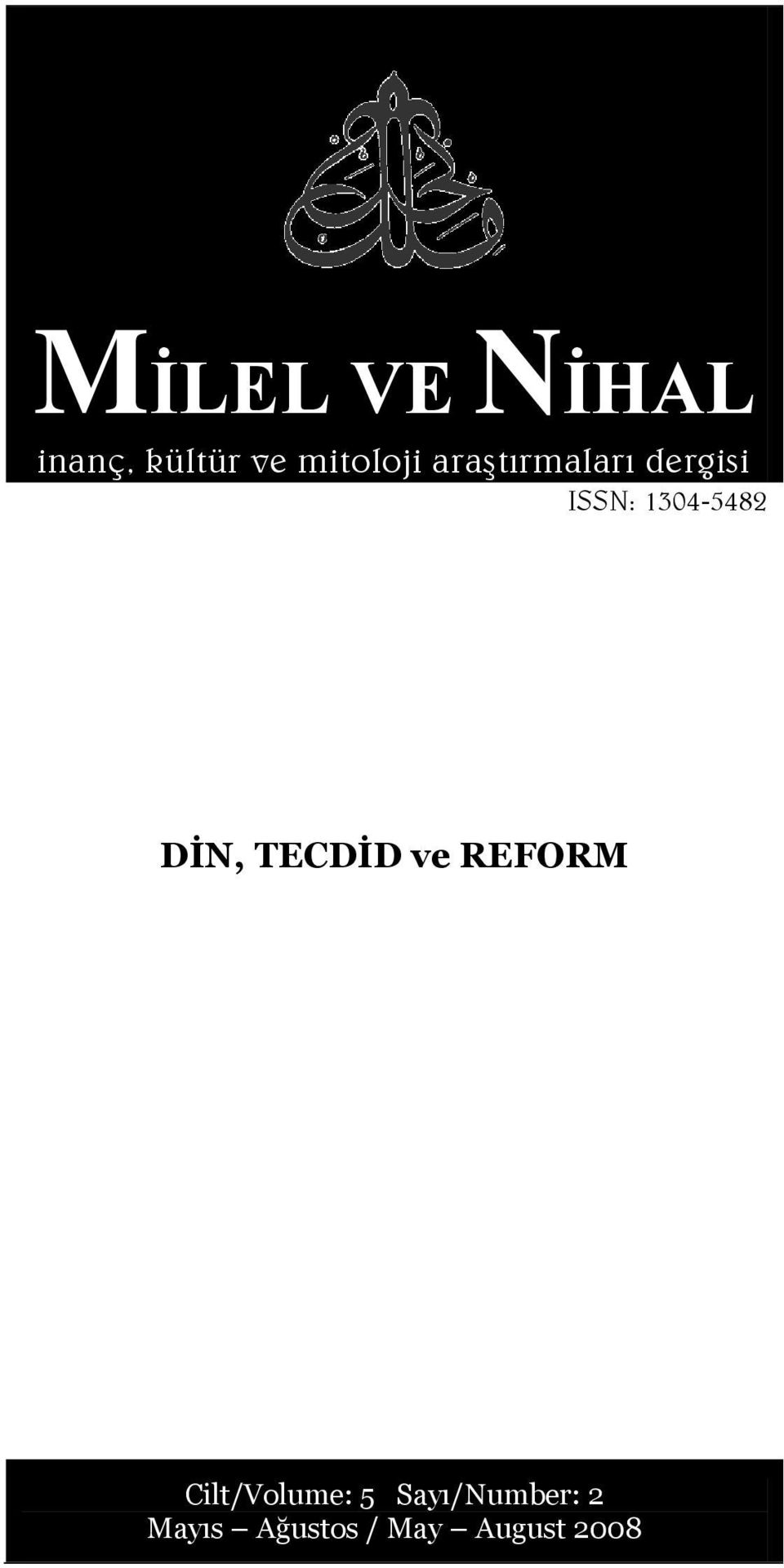 1304-5482 DİN, TECDİD ve REFORM