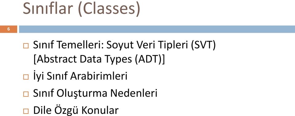 Types (ADT)] İyi Sınıf Arabirimleri