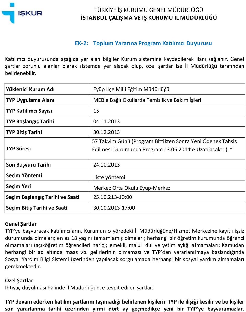 2013 Liste yöntemi Merezz Orta Oulu Eyüp Merez 25.10.