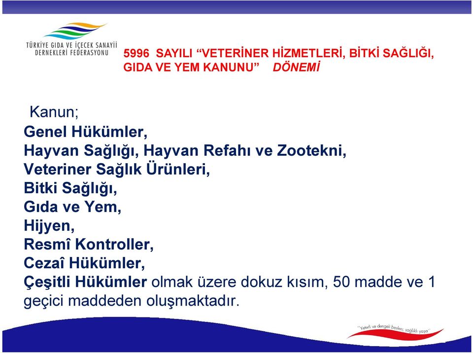 Sağlık Ürünleri, Bitki Sağlığı, Gıda ve Yem, Hijyen, Resmî Kontroller, Cezaî