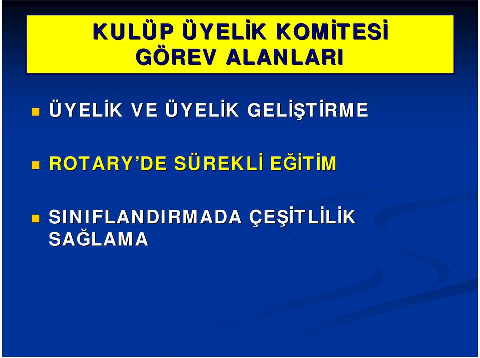 İŞTİRME ROTARY DE SÜREKLS REKLİ