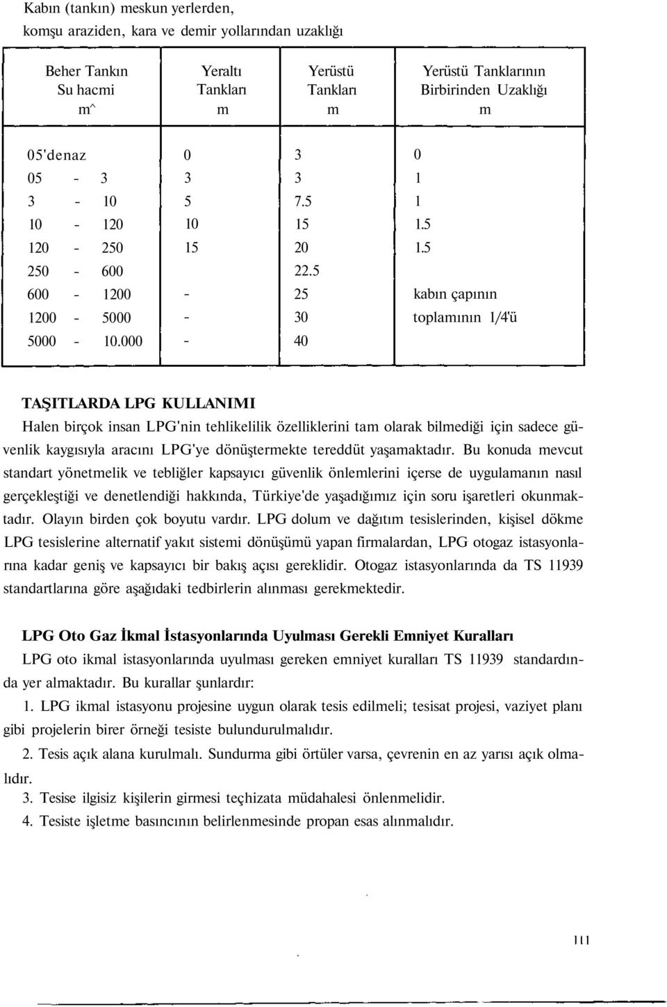 - 4 TAŞITLARDA LPG KULLANIMI Halen birçok insan LPG'nin tehlikelilik özelliklerini tam olarak bilmediği için sadece güvenlik kaygısıyla aracını LPG'ye dönüştermekte tereddüt yaşamaktadır.